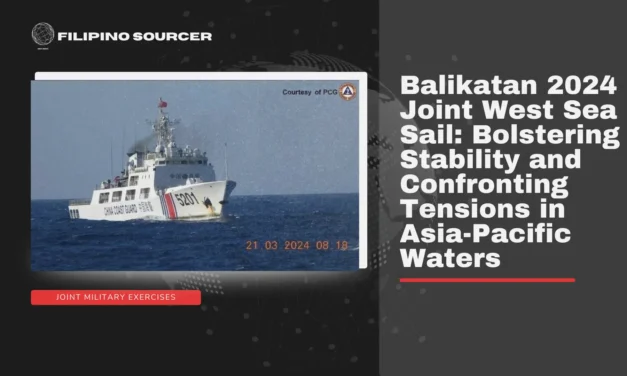 Balikatan 2024 Joint West Sea Sail: Bolstering Stability and Confronting Tensions in Asia-Pacific Waters