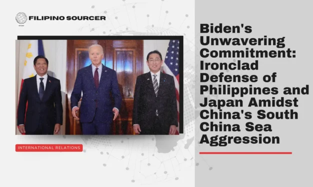 Biden’s Unwavering Commitment: Ironclad Defense of Philippines and Japan Amidst China’s South China Sea Aggression