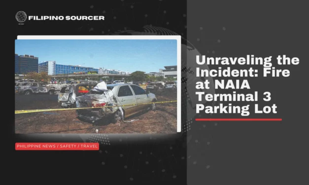 Unraveling the Incident: Fire at NAIA Terminal 3 Parking Lot