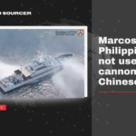 Marcos says Philippines will not use water cannon vs Chinese ships